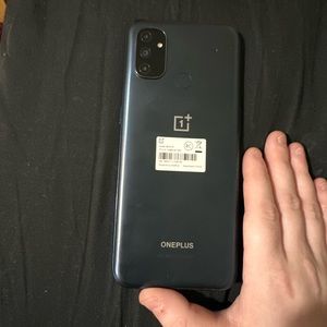 One plus nord n100 used maybe two weeks, still in brand new condition. Unlocked